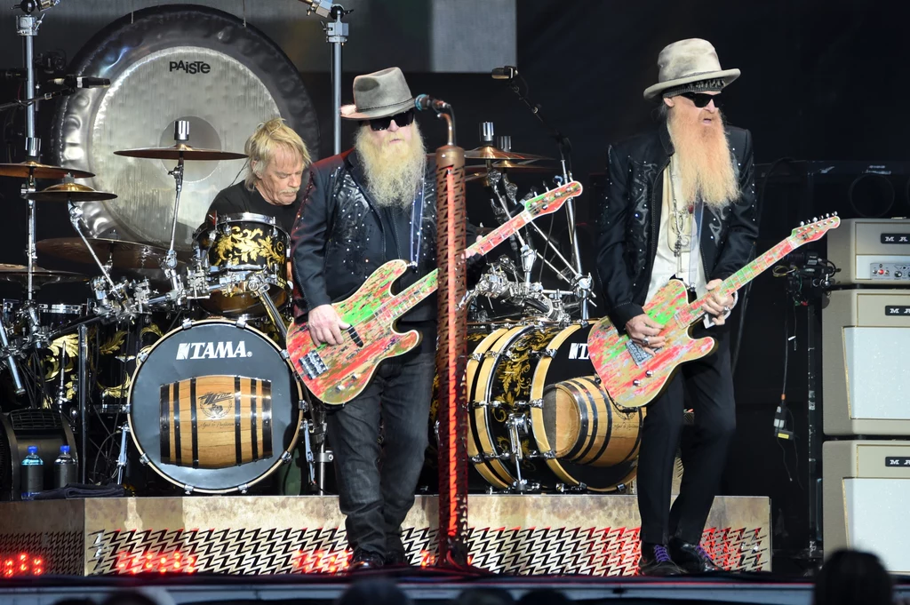 ZZ Top w 2019 - od lewej: Frank Beard, Dusty Hill i Billy Gibbons