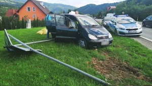 Potrącił policjantów w czasie kontroli. Bał się o swój ładunek