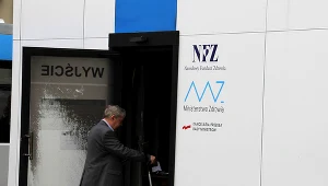 Podpalony punkt szczepień w Zamościu