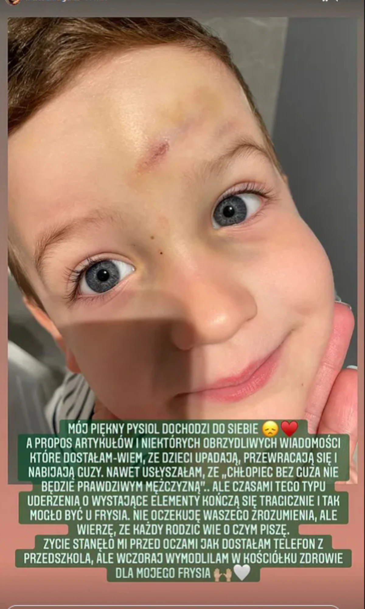 synek Marceli Leszczak, fot. https://www.instagram.com/marcelamargerita/ synek Marceli Leszczak, fot. https://www.instagram.com/marcelamargerita/
