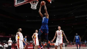 Kevin Durant w meczu z Hiszpanią