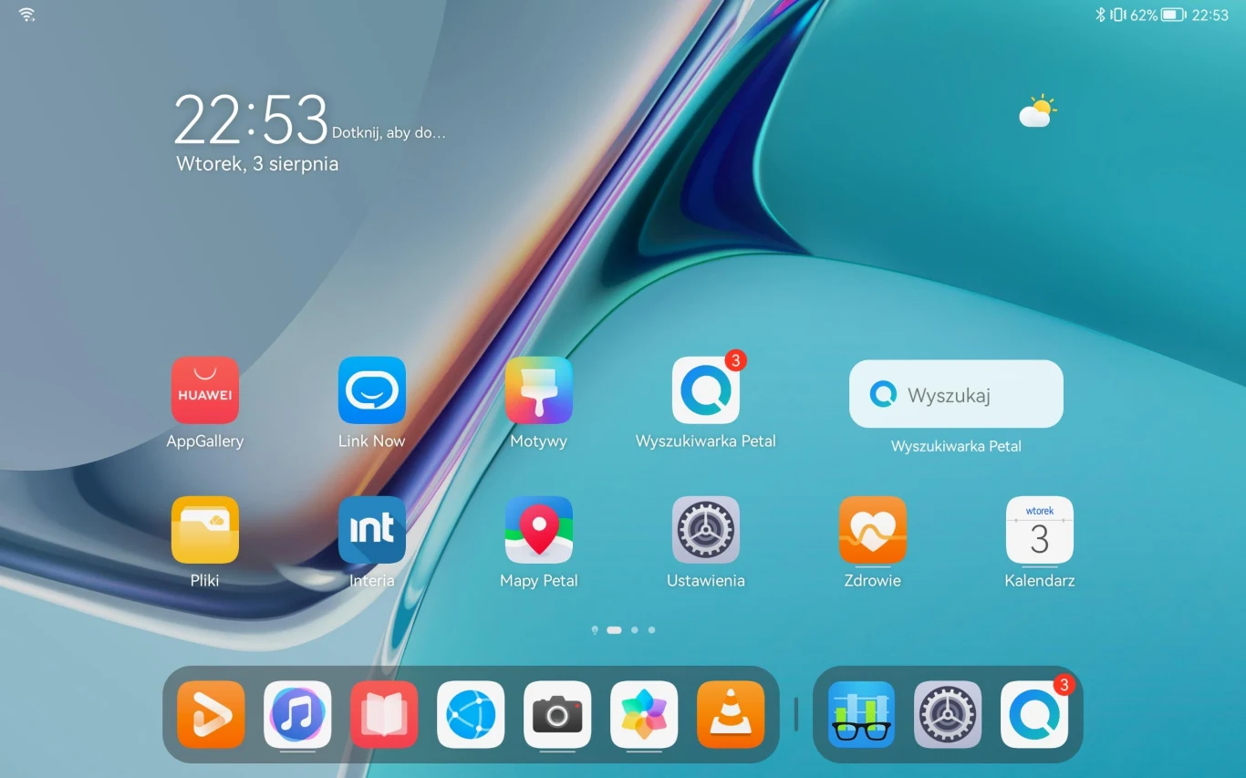 HarmonyOS - ekran główny HarmonyOS - ekran główny