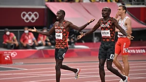 Patryk Dobek finiszował na trzecim miejscu w finale 800 m