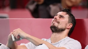 Fabian Drzyzga załamany po porażce z Francją