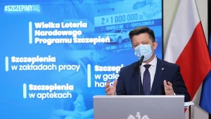 Pełnomocnik rządu ds. narodowego programu szczepień Michał Dworczyk