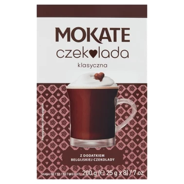 Mokate Napój czekoladowy czekolada klasyczna 200 g (8 x 25 g) - 2