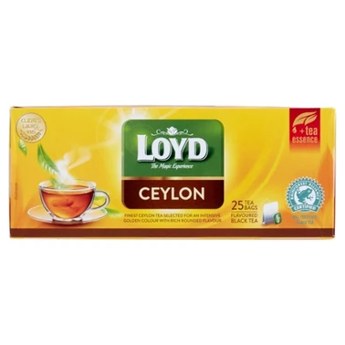 Loyd Ceylon Herbata czarna aromatyzowana 50 g (25 x 2 g) - 0