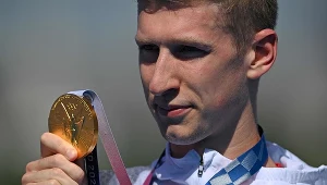 Florian Wellbrock ze złotym medalem