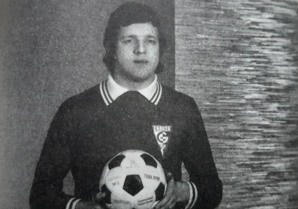 Jan Gomola, bramkarz Górnika Zabrze w latach 1964-74 Jan Gomola, bramkarz Górnika Zabrze w latach 1964-74