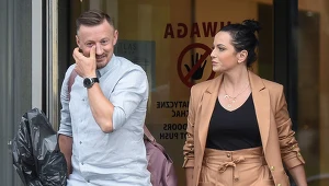 Adam Małysz odbiera żonę po treningu do "Tańca z gwiazdami"