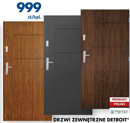 Drzwi zewnętrzne Pantor