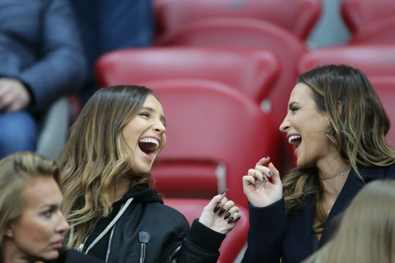 Marina Łuczenko i Sara Boruc w 2016 roku.