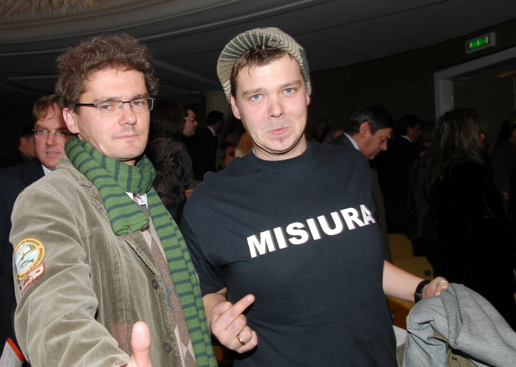 Kuba Wojewódzki i Michał Figurski w 2006 roku. Kuba Wojewódzki i Michał Figurski w 2006 roku.