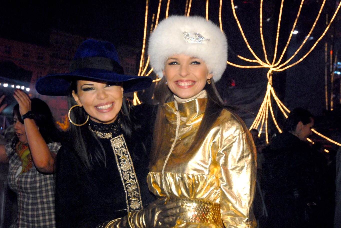 Edyta Górniak i Kasia Sowińska w 2007 roku.