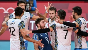 Radość argentyńskich siatkarzy