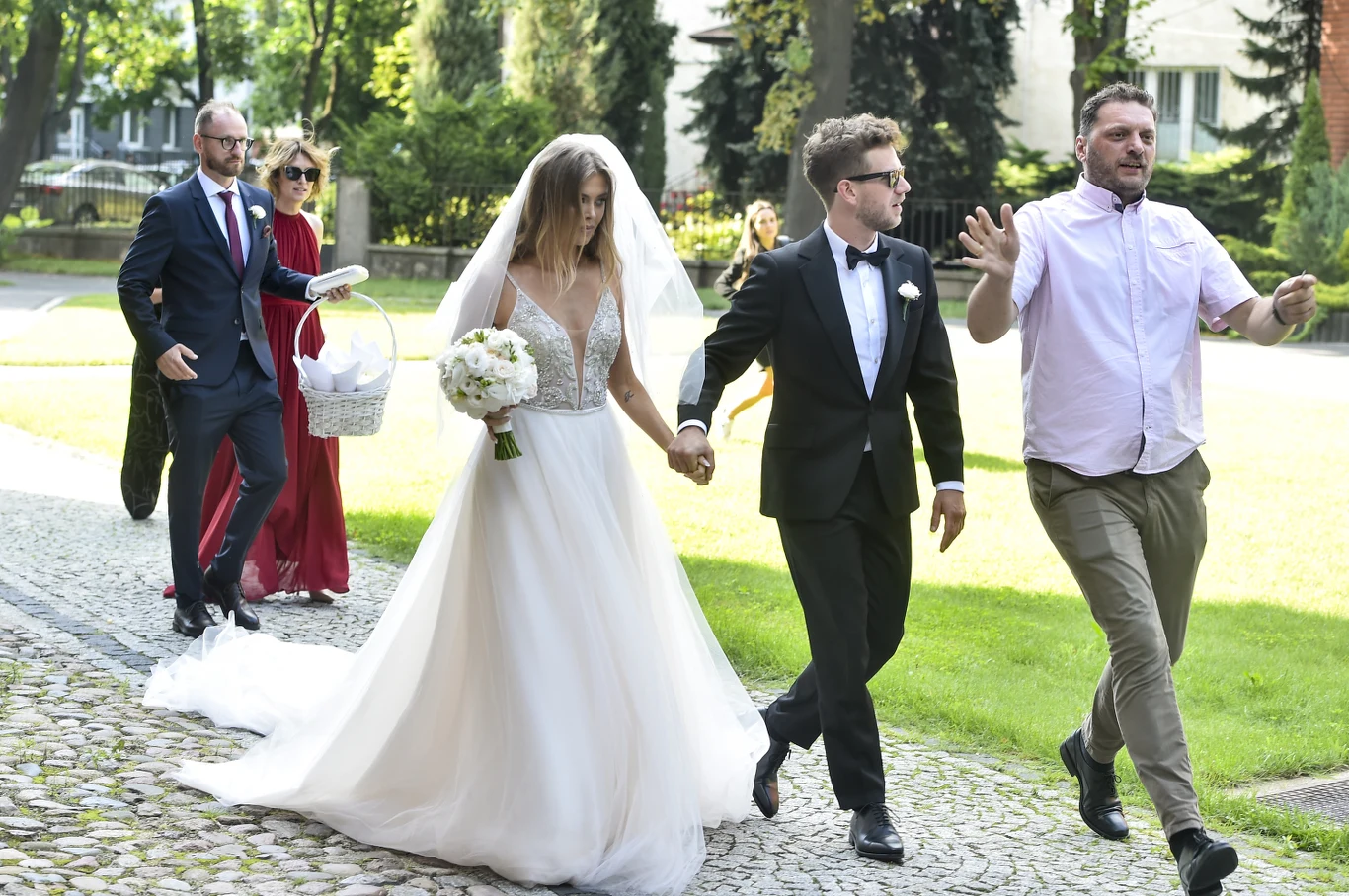 Joanna Opozda i Antoni Królikowski