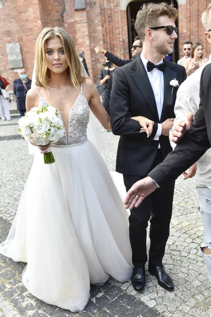 Joanna Opozda i Antek Królikowski w dniu swojego ślubu 