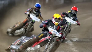 Maciej Janowski przed Oliverem Berntzonem i Andersem Thomsenem