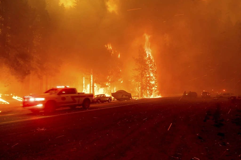 Pożar "Dixie" w Kalifornii, lipiec 2021 r. 