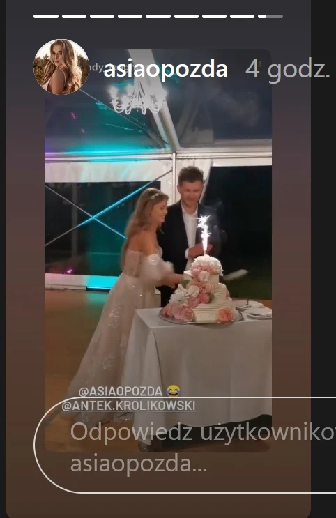 Joanna Opozda, Antek Królikowski