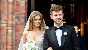 Joanna Opozda i Antoni Królikowski w dniu ślubu