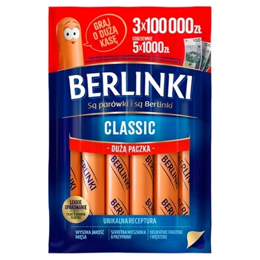 Berlinki Classic Kiełbasa 500 g - 4