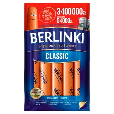 Berlinki Classic Kiełbasa 250 g - 3