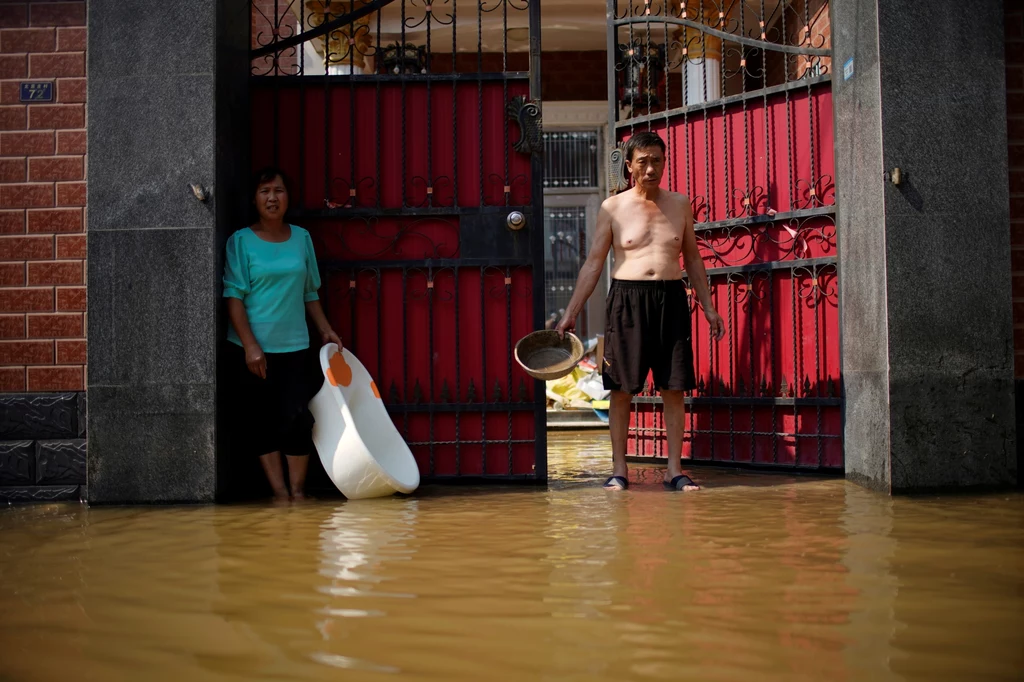  Na razie nie ma doniesień o ofiarach powodzi w Syczuanie 