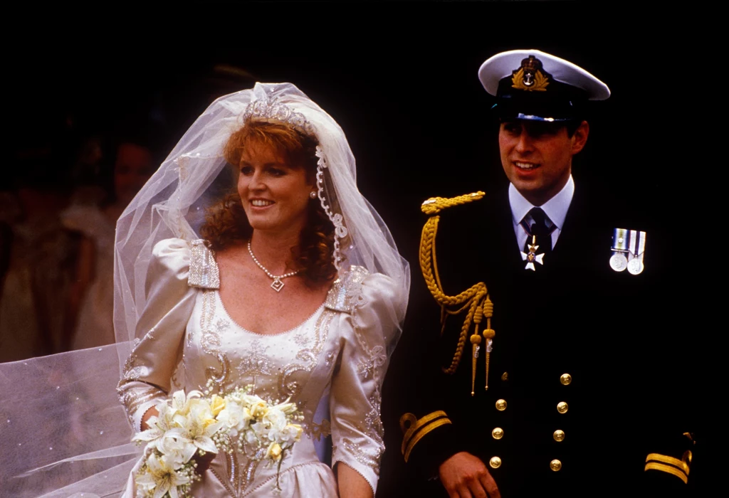 Książę Andrzej i Sarah Ferguson w dniu ślubu byli niezwykle szczęśliwi 