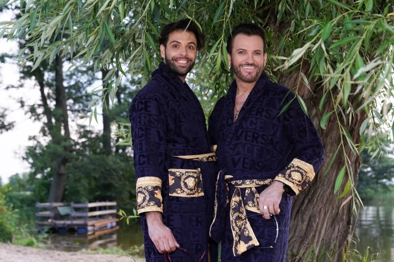 Gabriel Seweryn z partnerem Gabriel Seweryn z partnerem