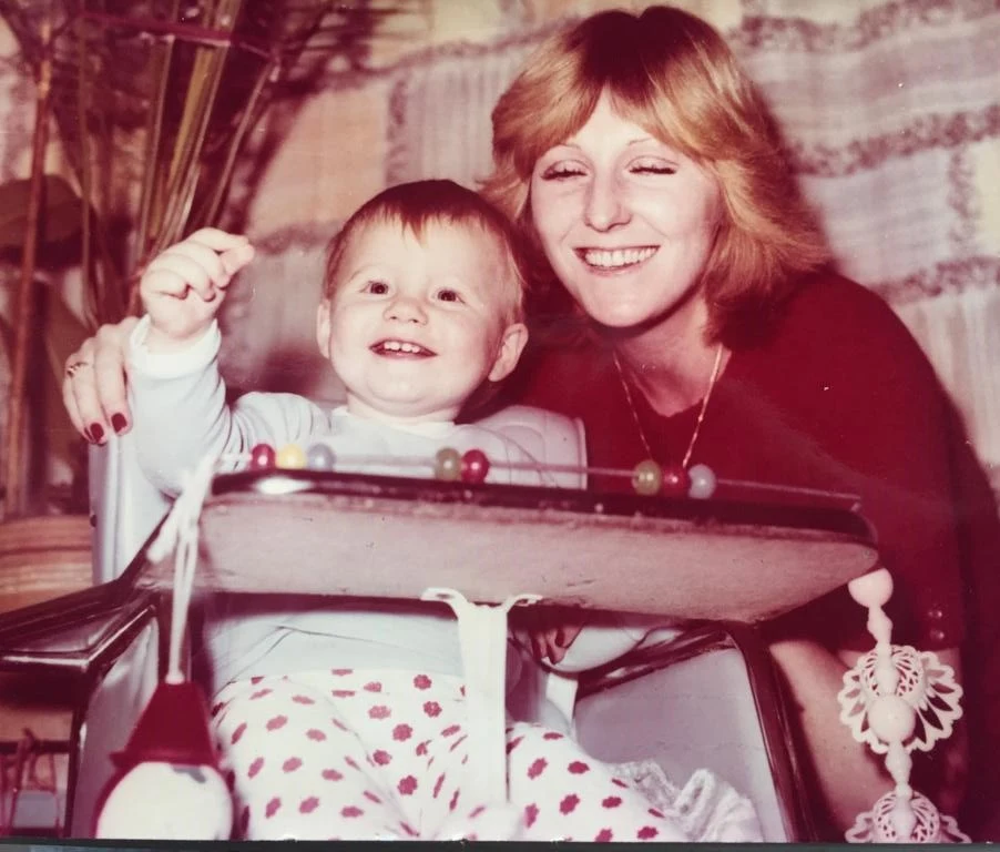 Halina Żytkowiak z Krzysztofem juniorem Halina Żytkowiak z Krzysztofem juniorem