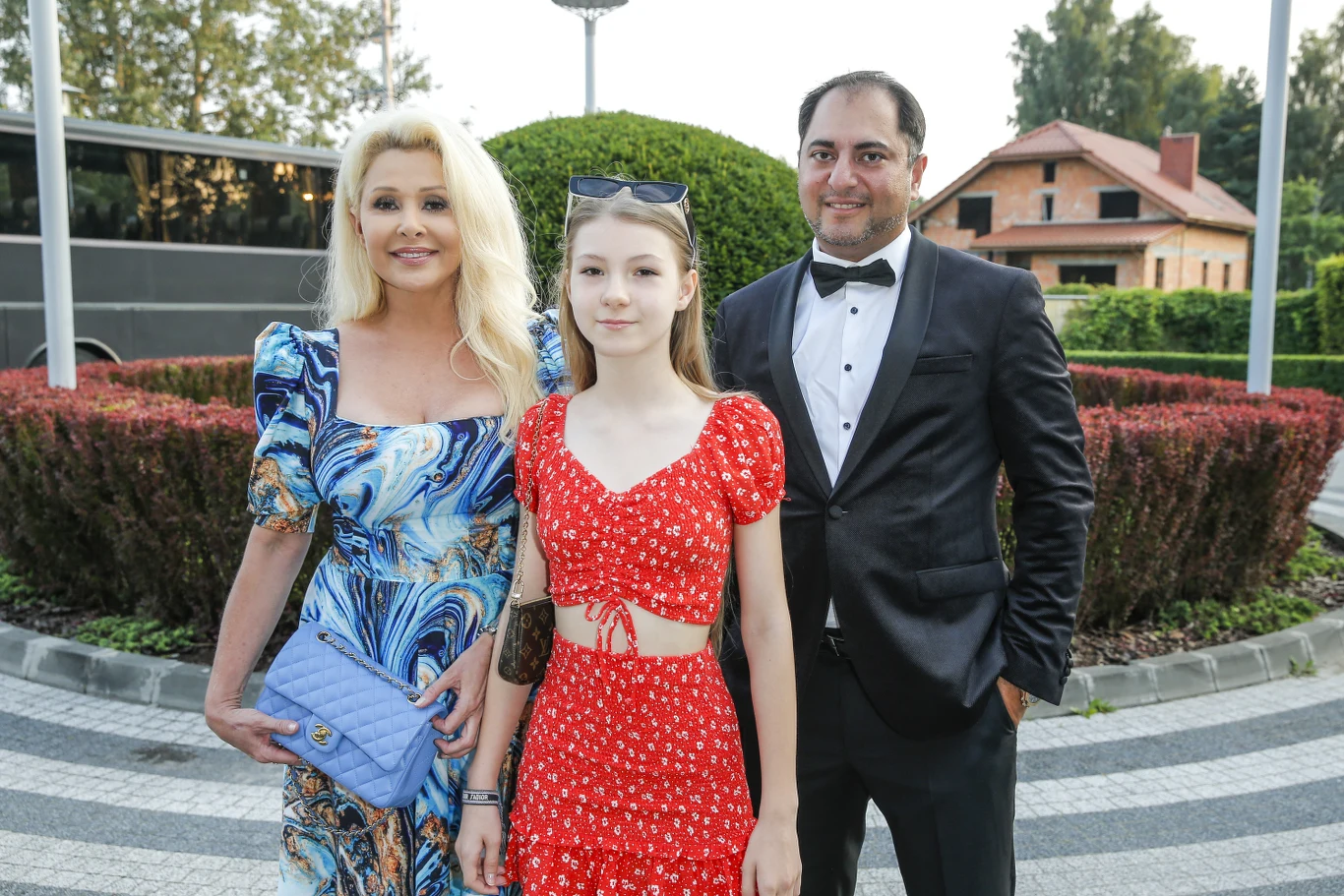 Aldona Orman z córką Aldona Orman z córką