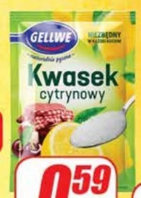 Kwasek cytrynowy Gellwe