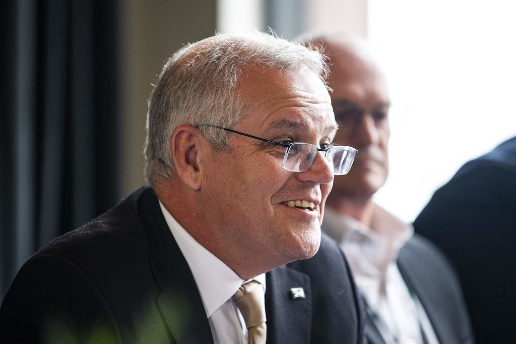 Premier Australii Scott Morrison. Fot. Joe Allison