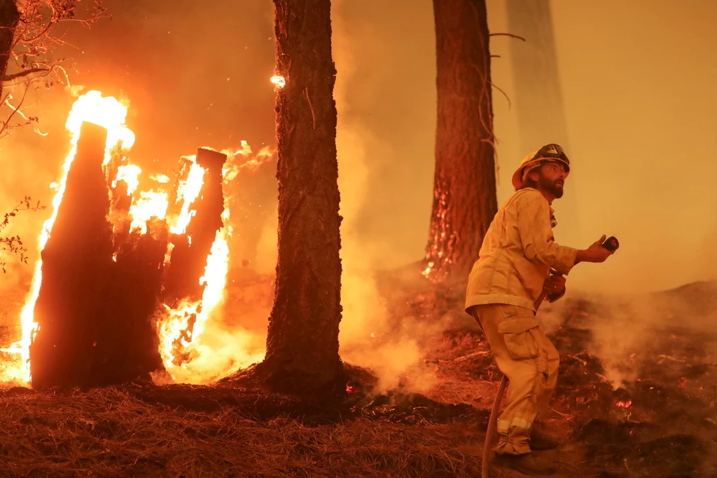Pożar Dixie w Kalifornii