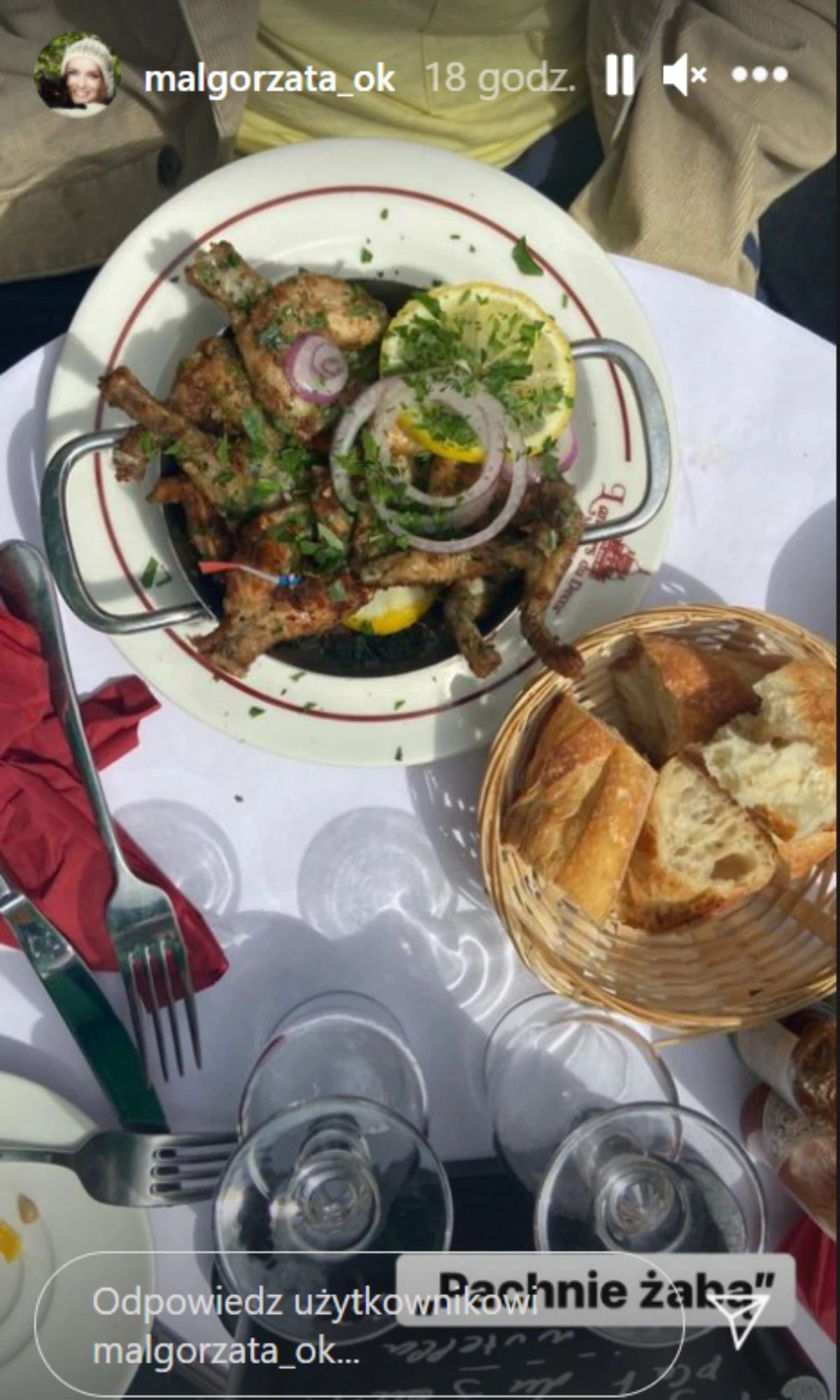 Małgorzata Ostrowska-Królikowska w Paryżu, fot. https://www.instagram.com/malgorzata_ok/ Małgorzata Ostrowska-Królikowska w Paryżu, fot. https://www.instagram.com/malgorzata_ok/