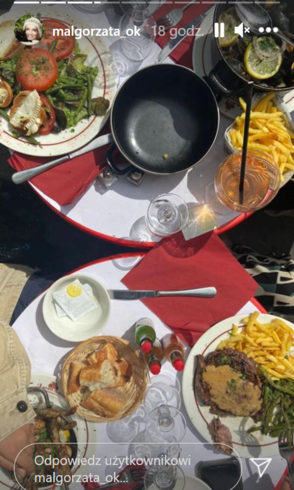 Małgorzata Ostrowska-Królikowska w Paryżu, fot. https://www.instagram.com/malgorzata_ok/ Małgorzata Ostrowska-Królikowska w Paryżu, fot. https://www.instagram.com/malgorzata_ok/