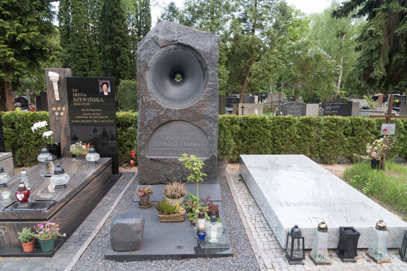 Grób Tomasza Stańki Grób Tomasza Stańki