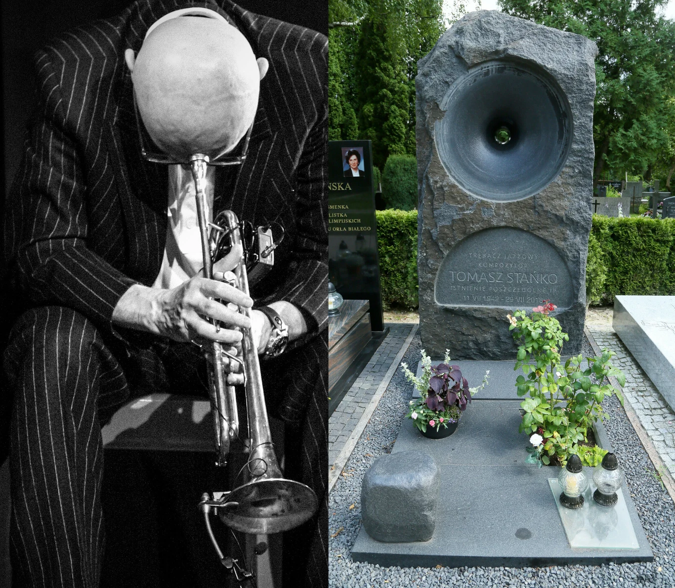 Niezwykły nagrobek Tomasza Stańki Niezwykły nagrobek Tomasza Stańki
