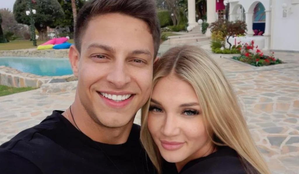 Mateusz  i Caroline z "Love Island", fot. https://www.instagram.com/carolinejuchniewicz/