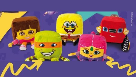 Maskotki Nickelodeon Stars w E.Leclerc.