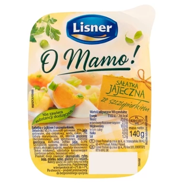 Lisner O Mamo! Sałatka jajeczna ze szczypiorkiem 140 g - 3