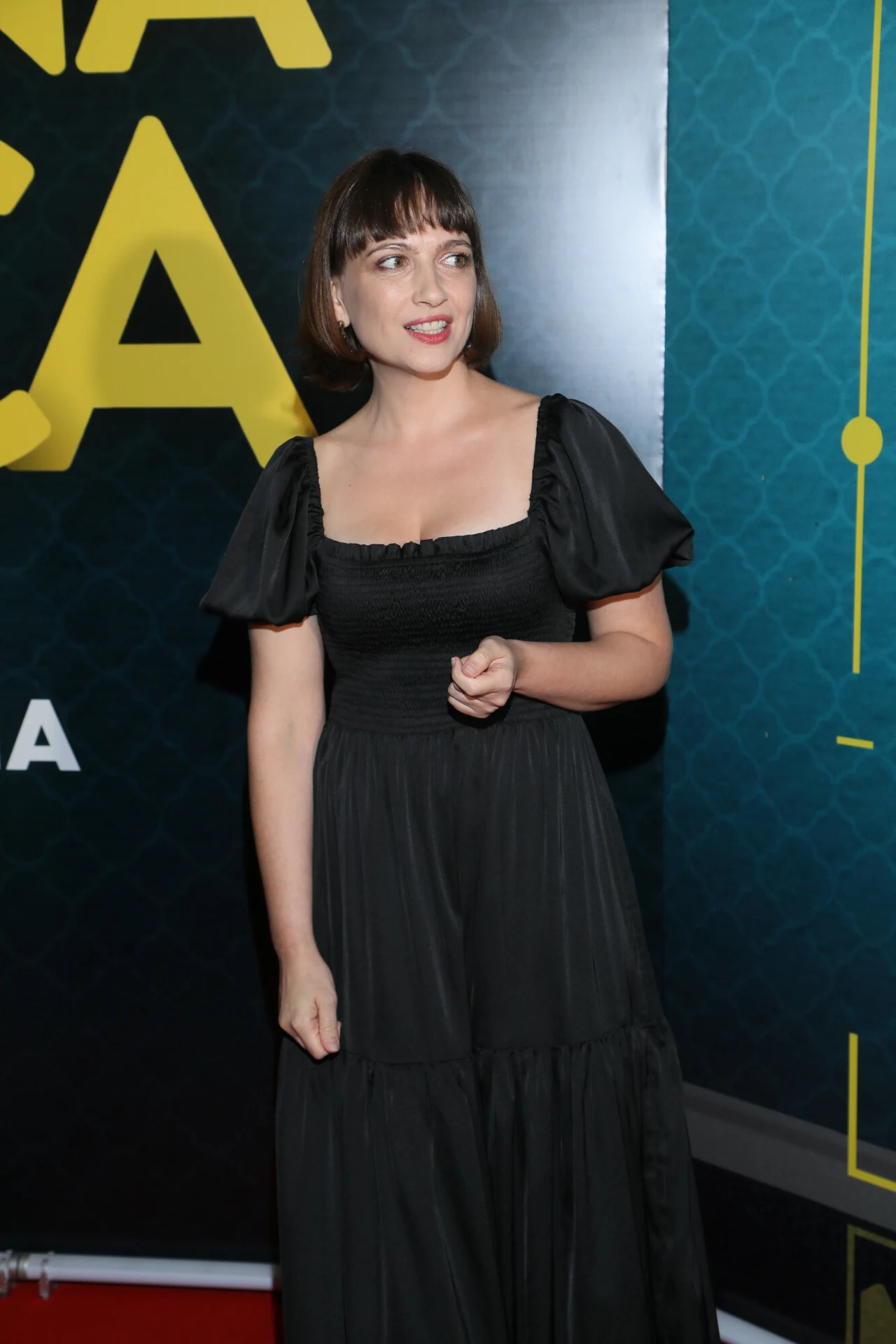 Anna Cieślak na premierze filmu Anna Cieślak na premierze filmu