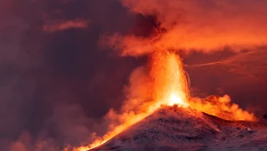 ​Wulkan Etna "urósł" w tym roku o 37 metrów