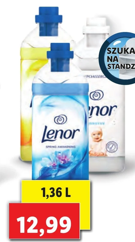 Płyn do płukania tkanin Lenor