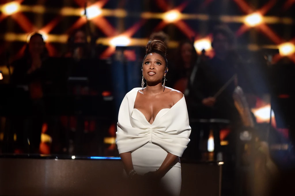 Jennifer Hudson podczas koncertu pamięci Arethy Franklin w 2019 r.