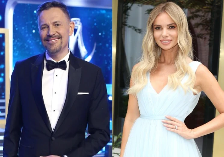 Krzysztof Ibisz i Iza Janachowska