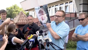 Lubin. Konferencja prasowa pełnomocników zmarłego Bartka