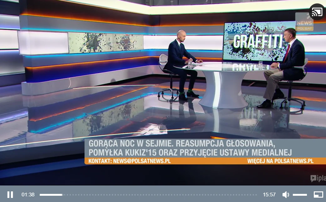 Ostatecznie gościem Marcina Fijołka był Jarosław Sachajko Ostatecznie gościem Marcina Fijołka był Jarosław Sachajko