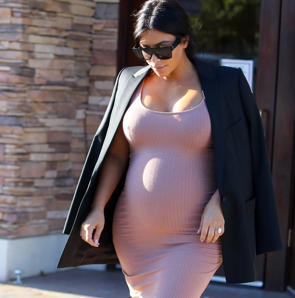 Kim Kardashian niezbyt dobrze zniosła ciążę 